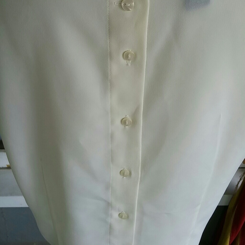 Karen Scott cream sleeveless - Picture 4 of 5