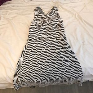 Black and white fancy dress