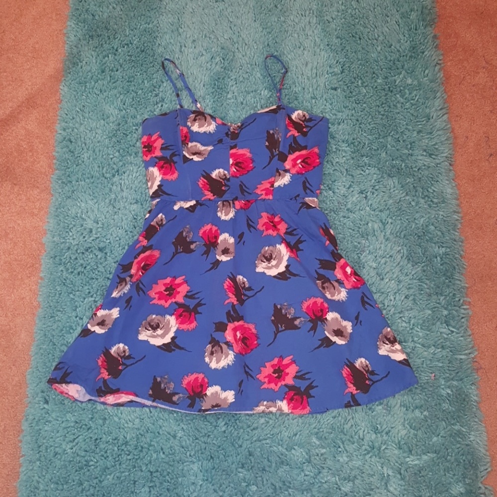 Mini floral dress