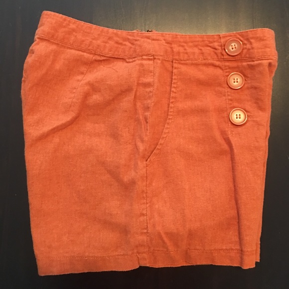 🍊 linen high waisted short shorts - Picture 4 of 7