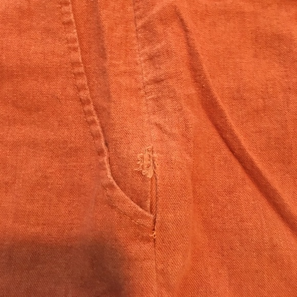 🍊 linen high waisted short shorts - Picture 6 of 7