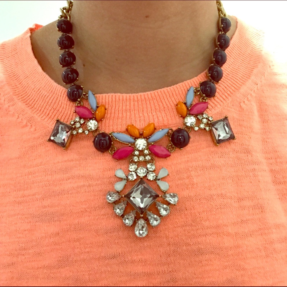 JCREW multi colored necklace