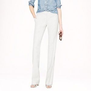 J Crew White Trousers