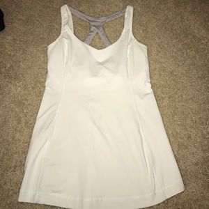 white lululemon top