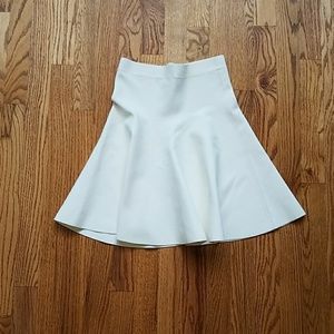 BCBGMaxAzria white skirt