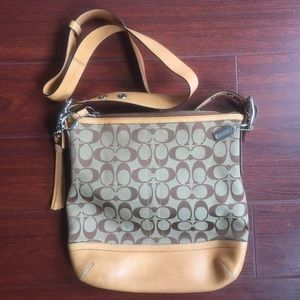 Coach Signature Duffle Crossbody Bag