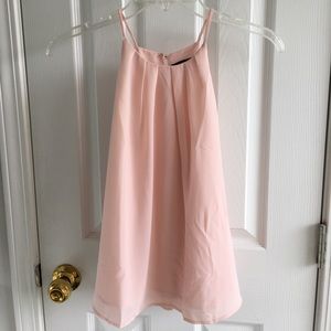 Flirty pink high neck tank