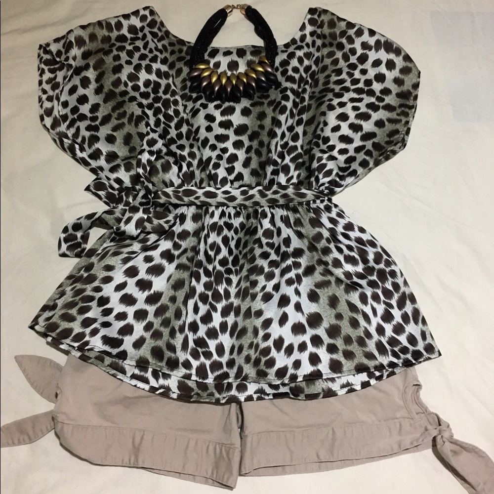 Leopard top - Picture 2 of 3