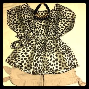 Leopard top