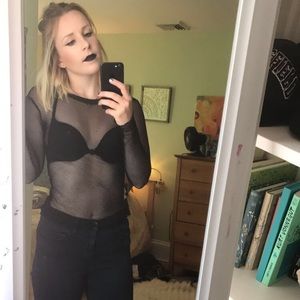 Urban Outfitters Mesh Shirt