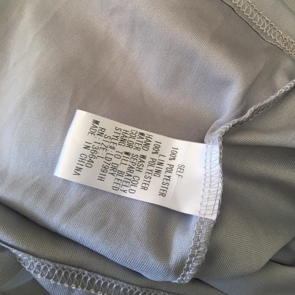 Lulus elegant asymmetrical Chiffon dress - Picture 8 of 8