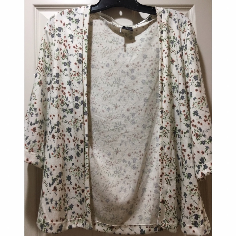 Sparkle & Fade floral cardigan