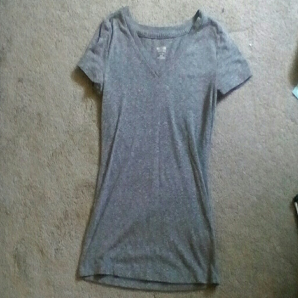 Grey v neck