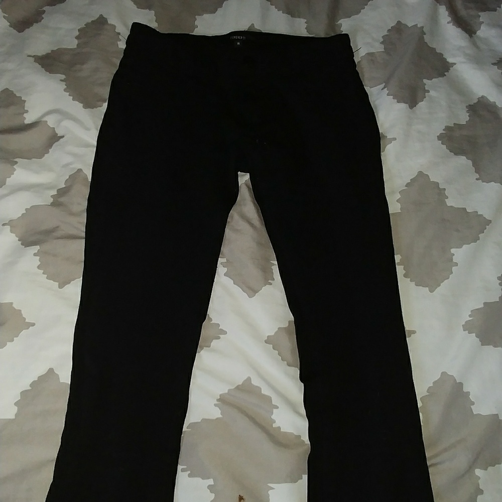 Black Forever 21 jeggings