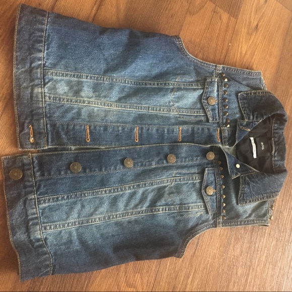 Studded Jean Jacket - Picture 1 of 2