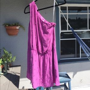 One shoulder Anthropologie Dress