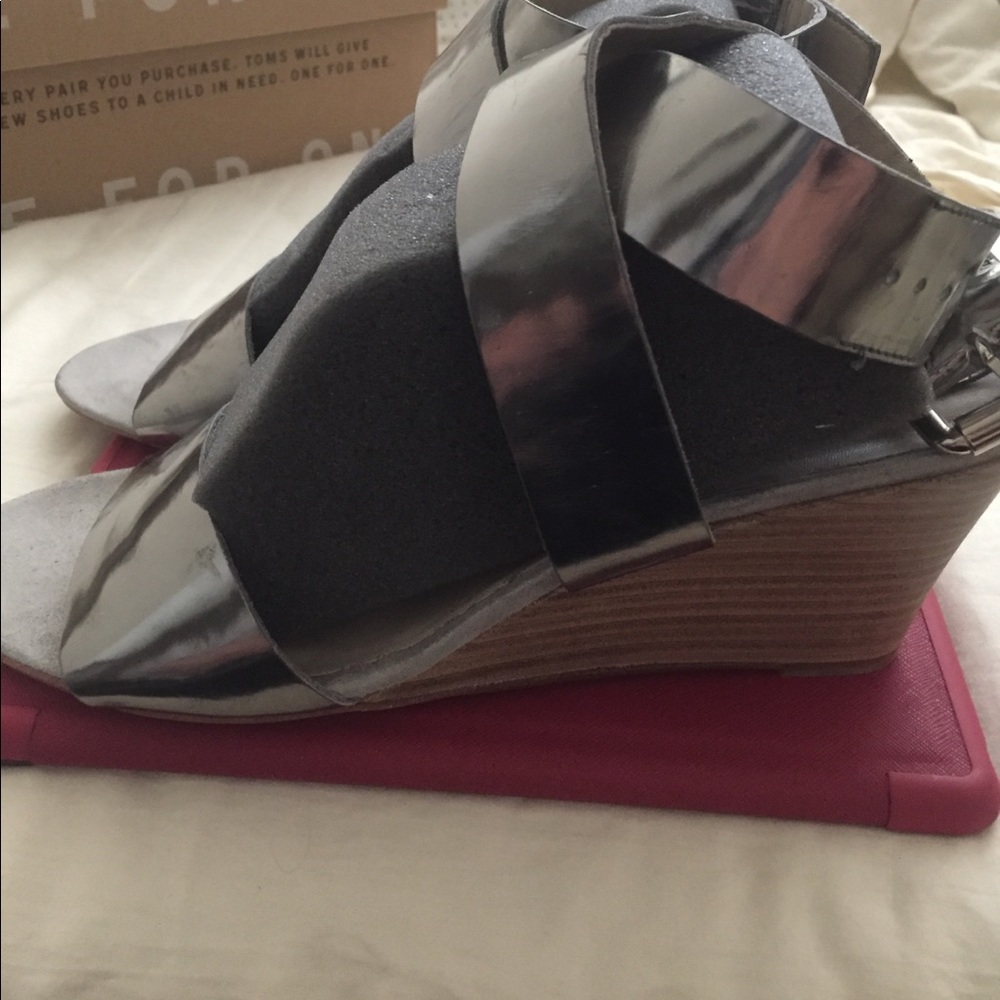 These are AGL wedge sandal