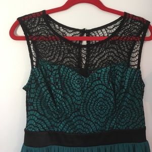 MYSTIC from Modcloth Starlet's Web dress in Jade