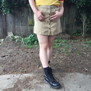 Button-Down Skirt