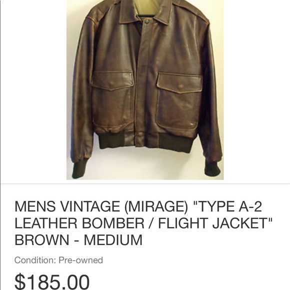 mirage classics leather jacket