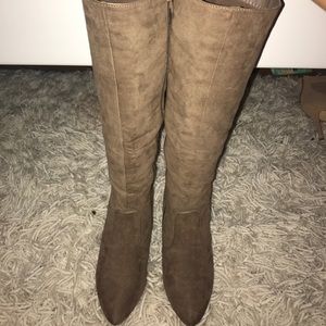 Forever 21 Suede knee high Boots