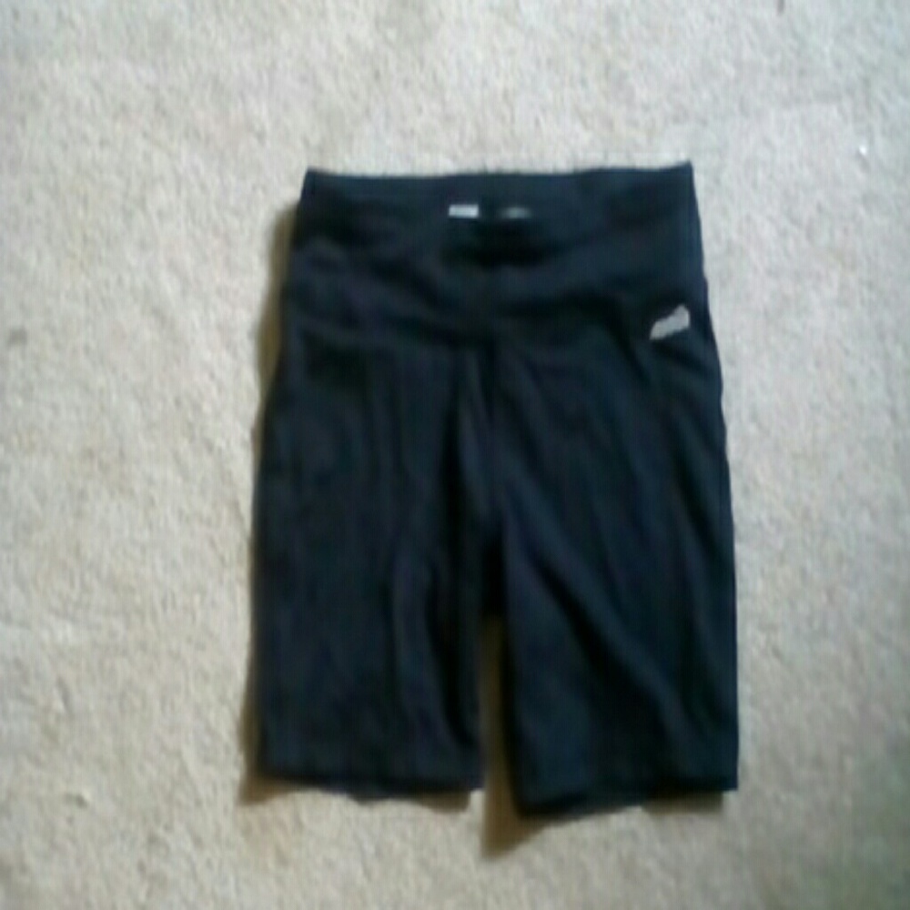 Spandex mid thigh shorts