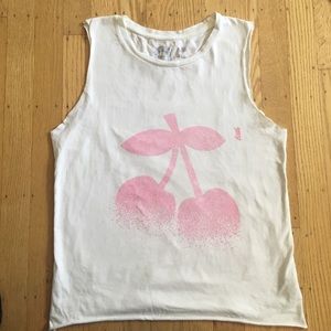 Sleeveless Cherry T-Shirt