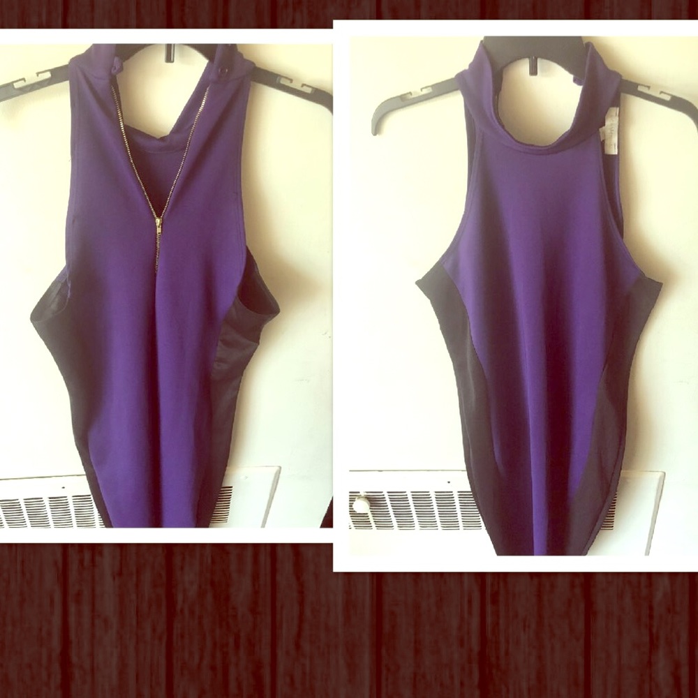 Nicki Minaj Body Icon Purple Dress