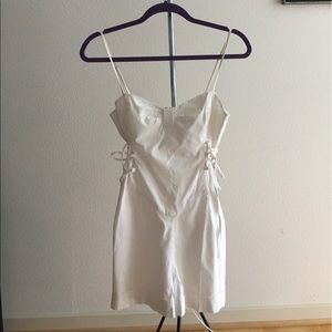 Betsey Johnson - White Onesie / Romper Sz 4