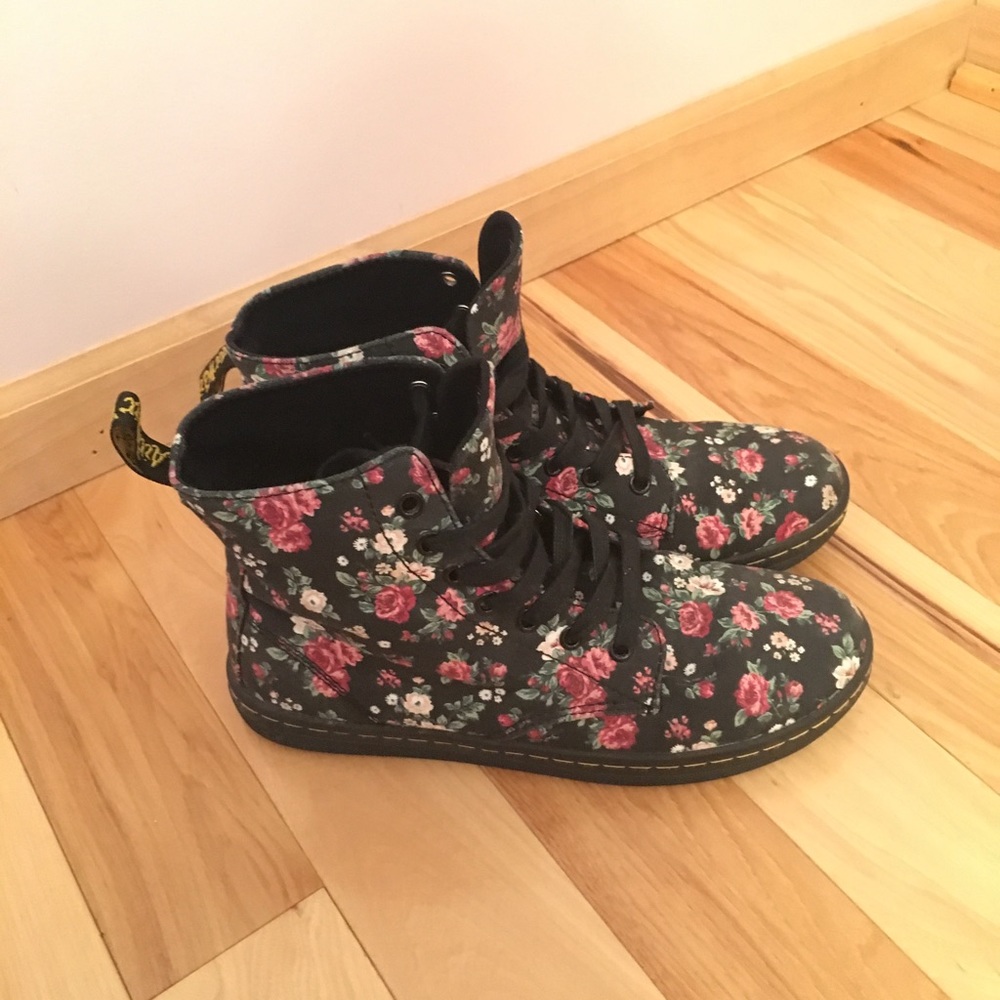 Floral Dr. Martens