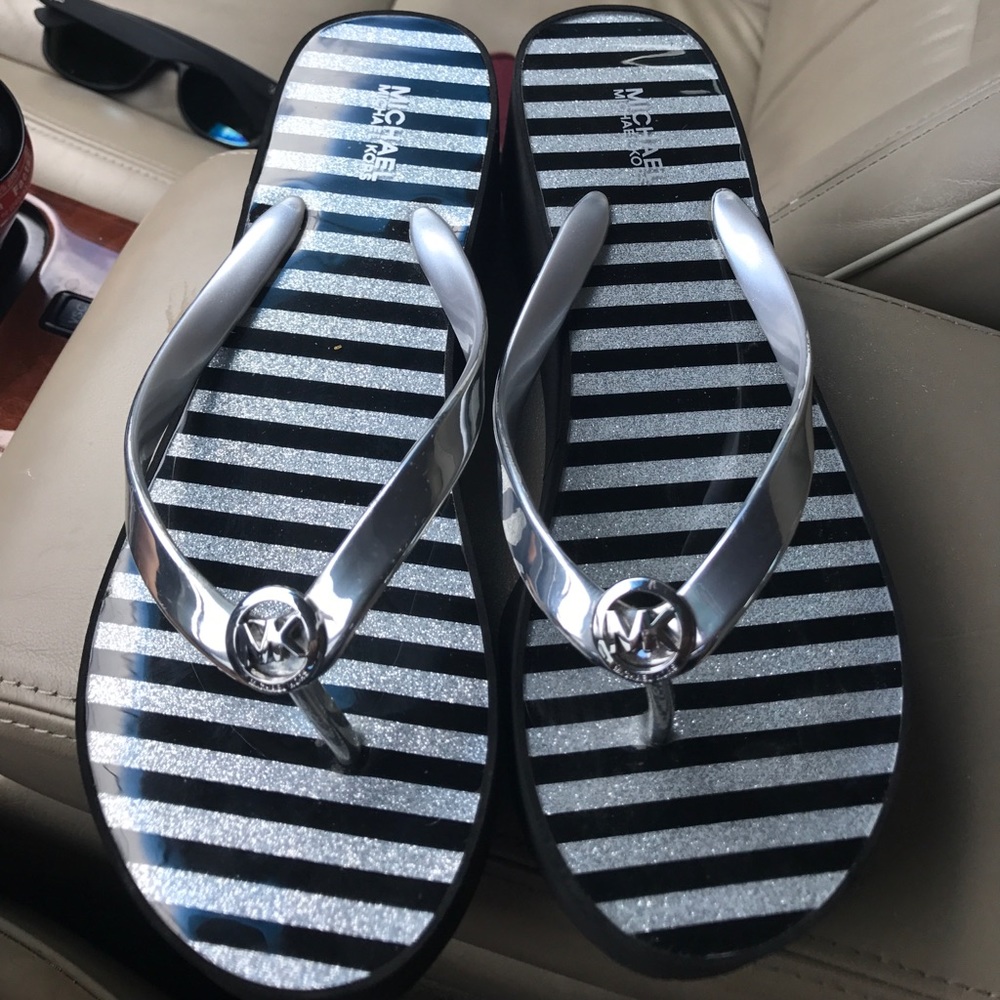 Michael Kors flip flops