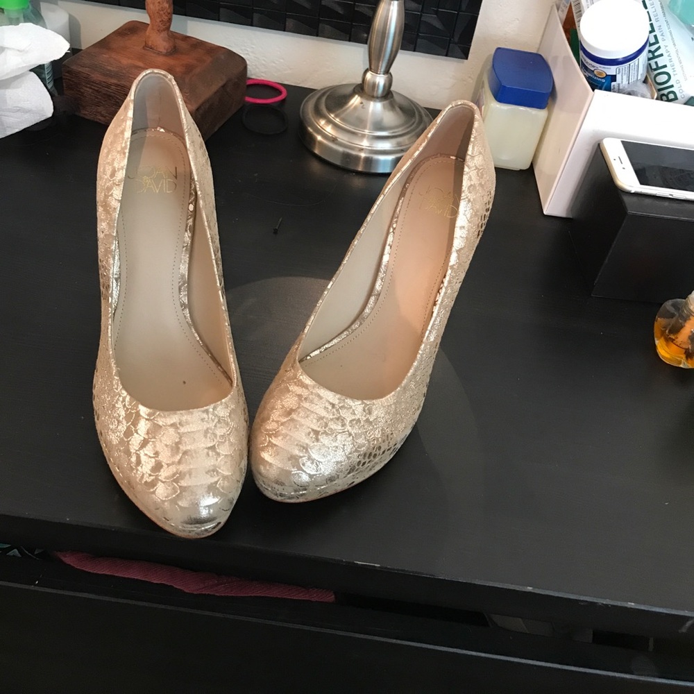 Joan & David heels