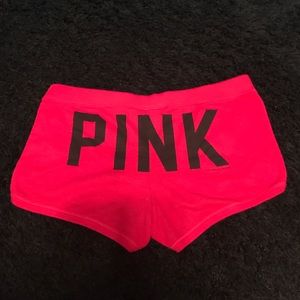 Victoria's Secret PINK sleep shorts