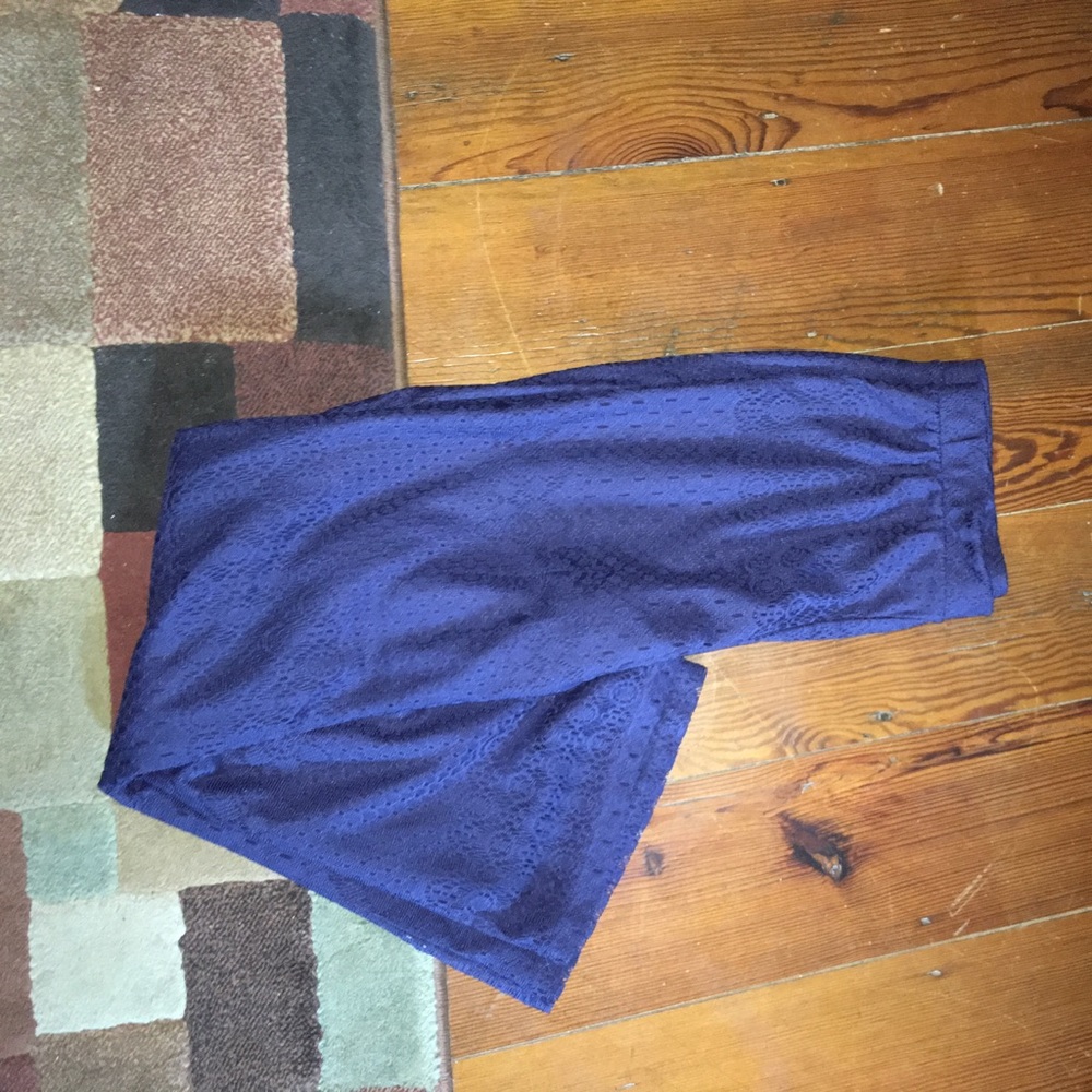 Girls maxi pants (navy)