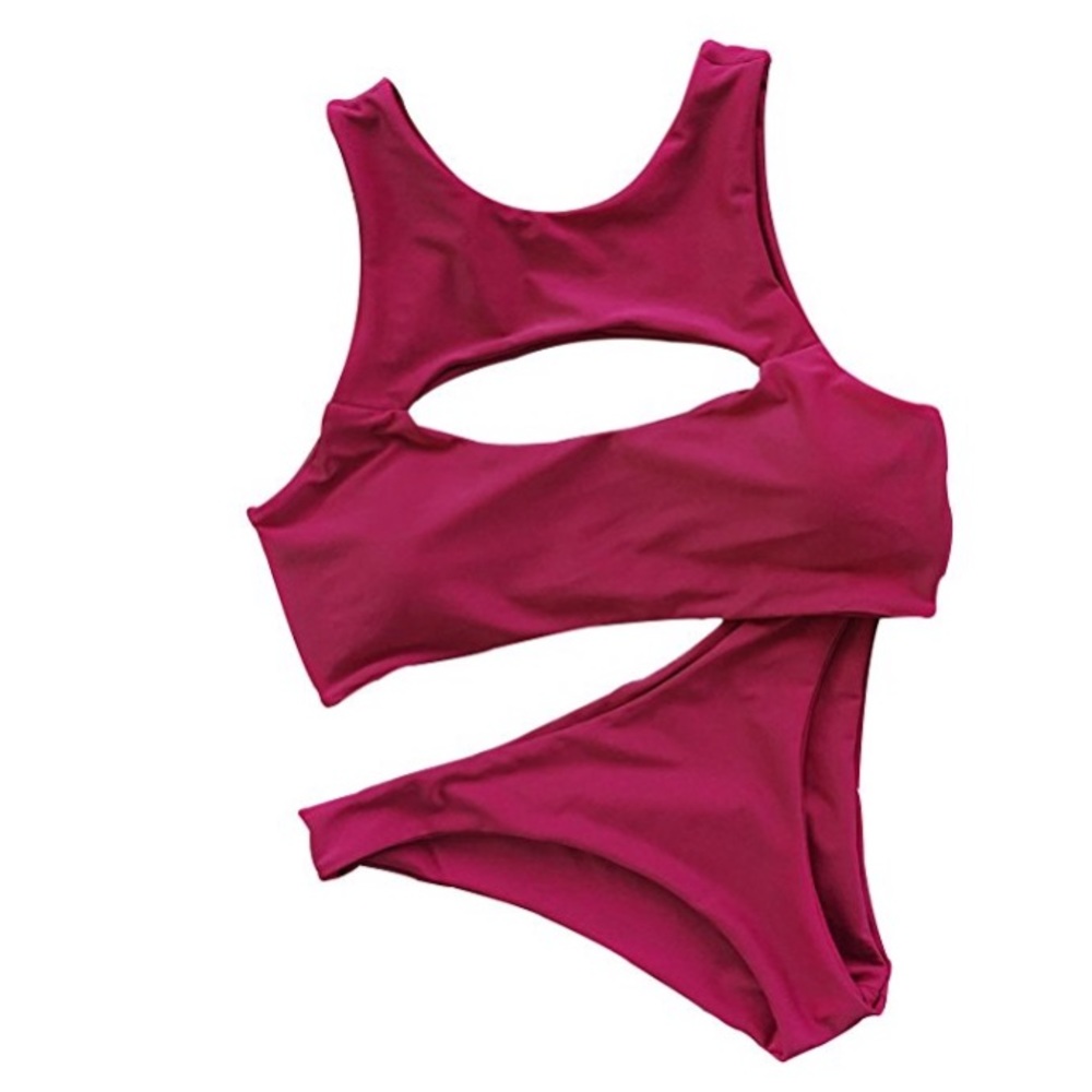 CUPSHE padded cut out bikini M