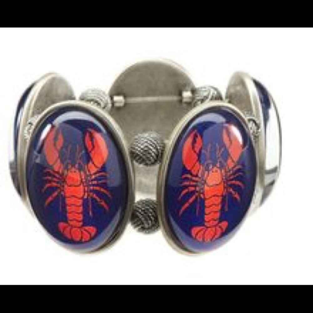 Joolz Hayworth Lobster stretch bracelet