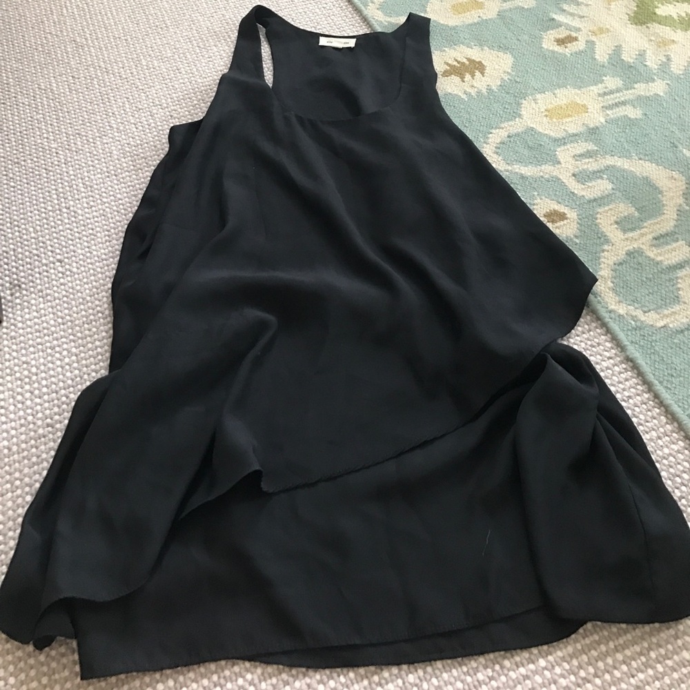 Silence and Noise black silk dress