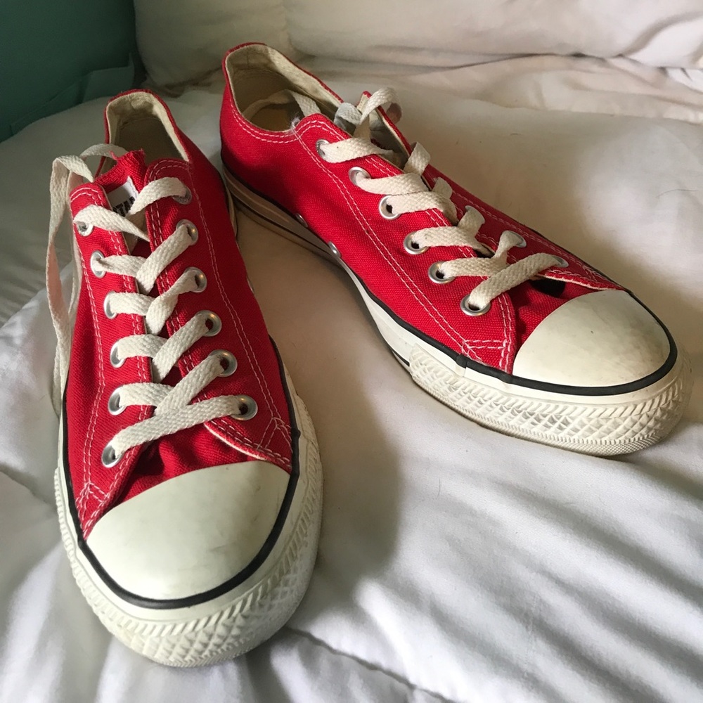 Red converse