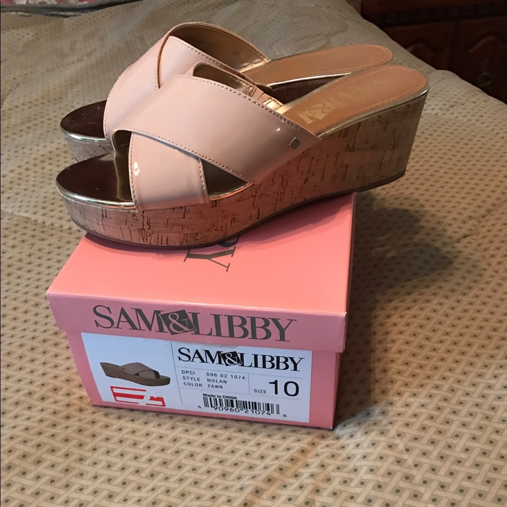 Sam and Libby wedge sandals