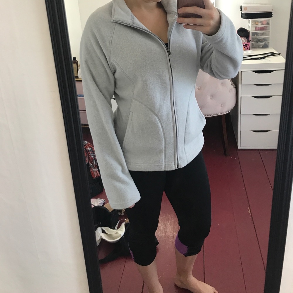 Target zip up fleece