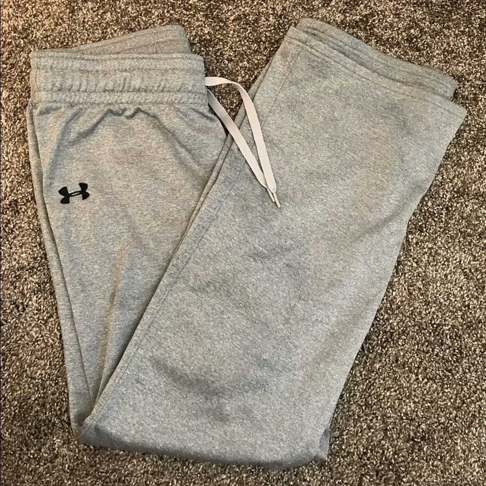 Gray Under Armour Sweatpants