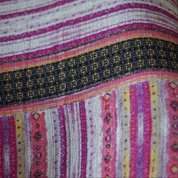 Ethnic Halter Summer Festival Dress Open Back - Picture 5 of 5