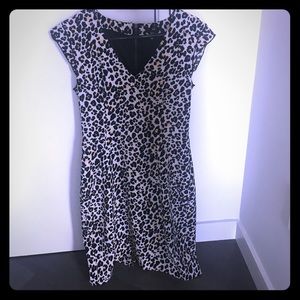 H&M leopard bodycon dress