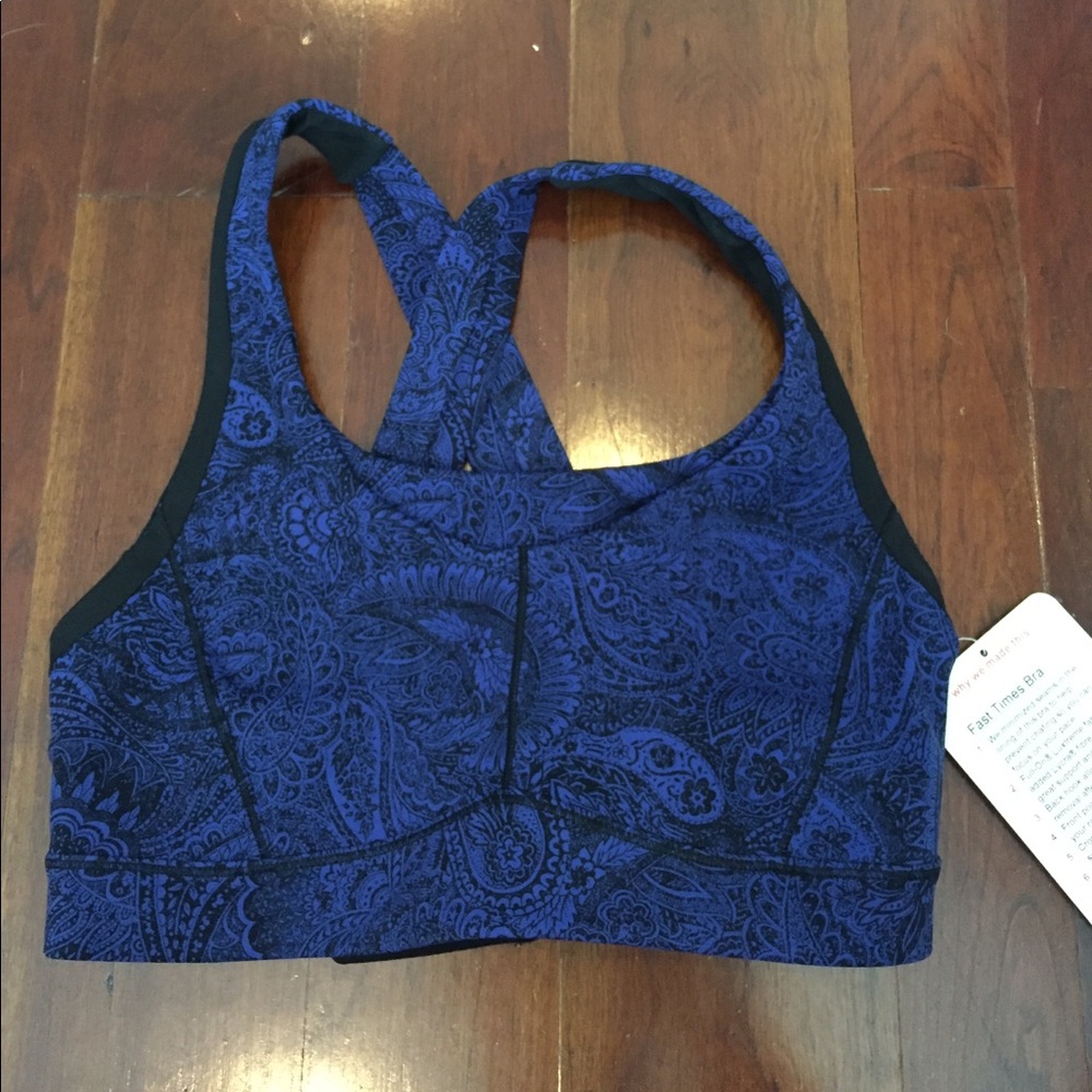 Lululemon Athletica Fast Times Sports Bra