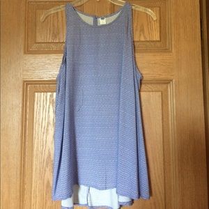 High Neck High-low tank