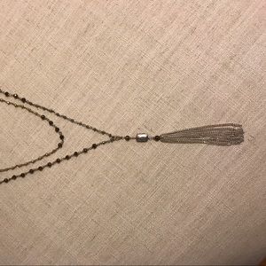 Stella and Dot Tassel necklace