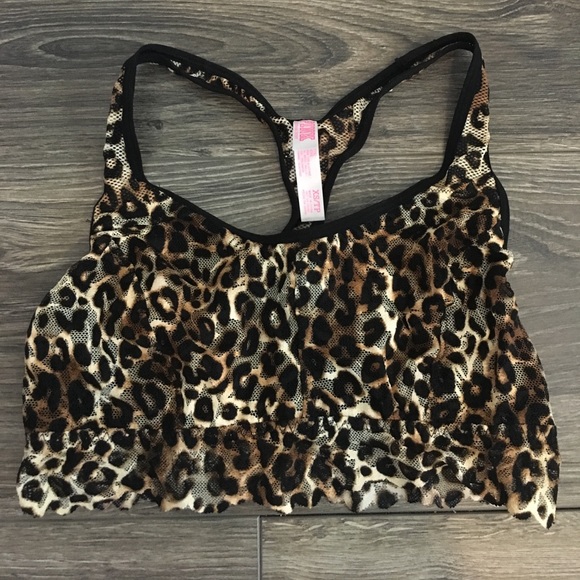 PINK Victoria's Secret Other - Victorias Secret Pink Cheetah Print Bralette