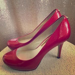 Michael Kors Red Pumps