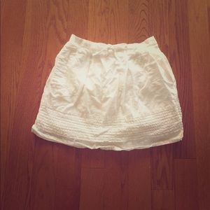 Gap White Skirt