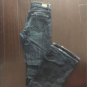 Paige Bootcut Lowrise jeans